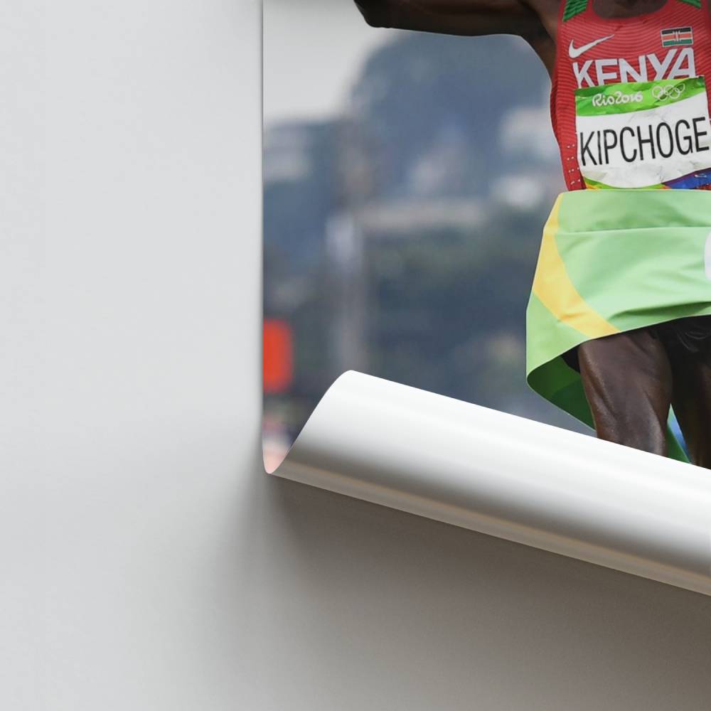 Póster La carrera de Eliud Kipchoge