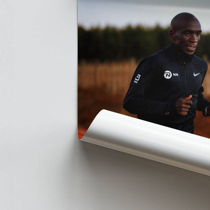 Póster Eliud Kipchoge Patrocinador