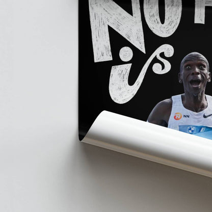 Póster Eliud Kipchoge Sin límites