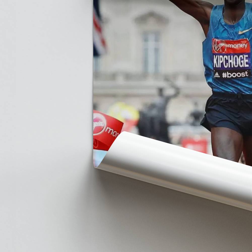 Póster Maratón de Eliud Kipchoge