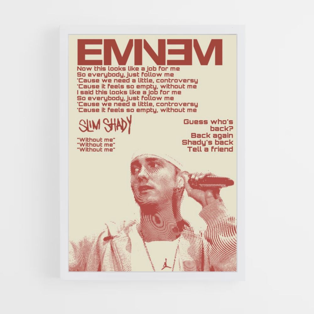 Eminem Póster