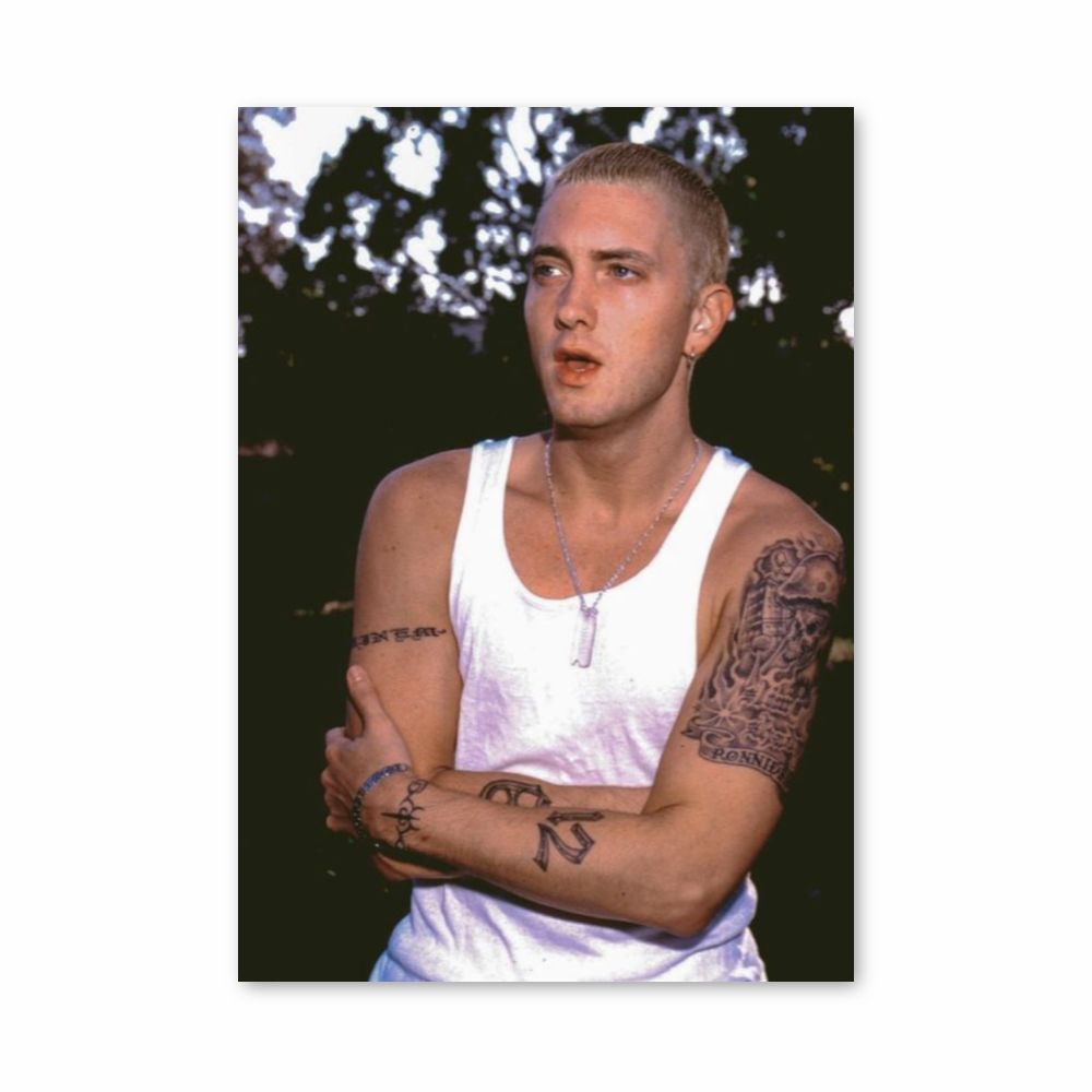 Joven Eminem Póster