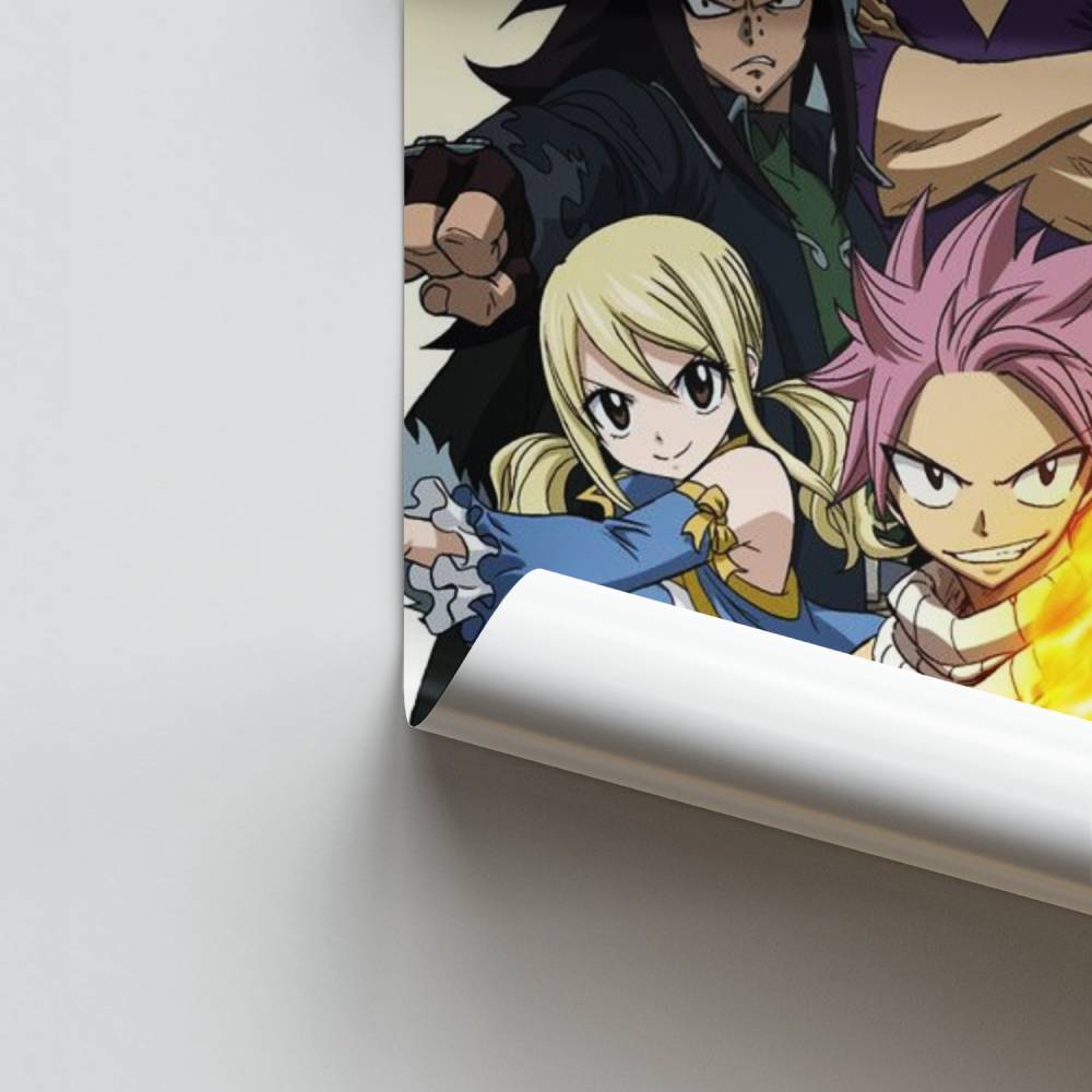 Póster Fairy Tail Beige