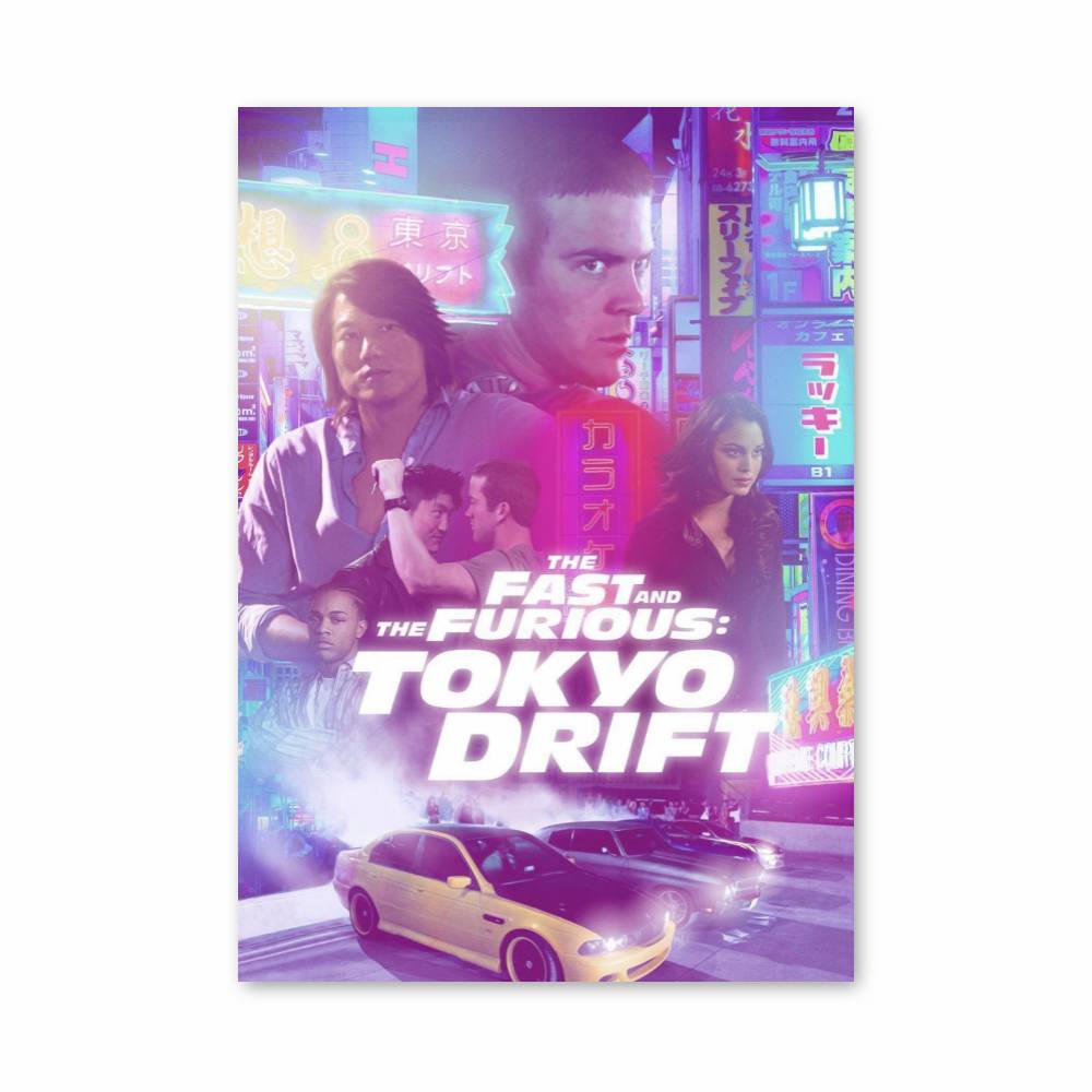 Poster Tokyo Drift Aesthetic