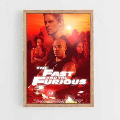 fast-and-furious-8 cadre Bois clair