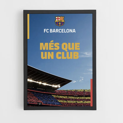 Póster Más que un club