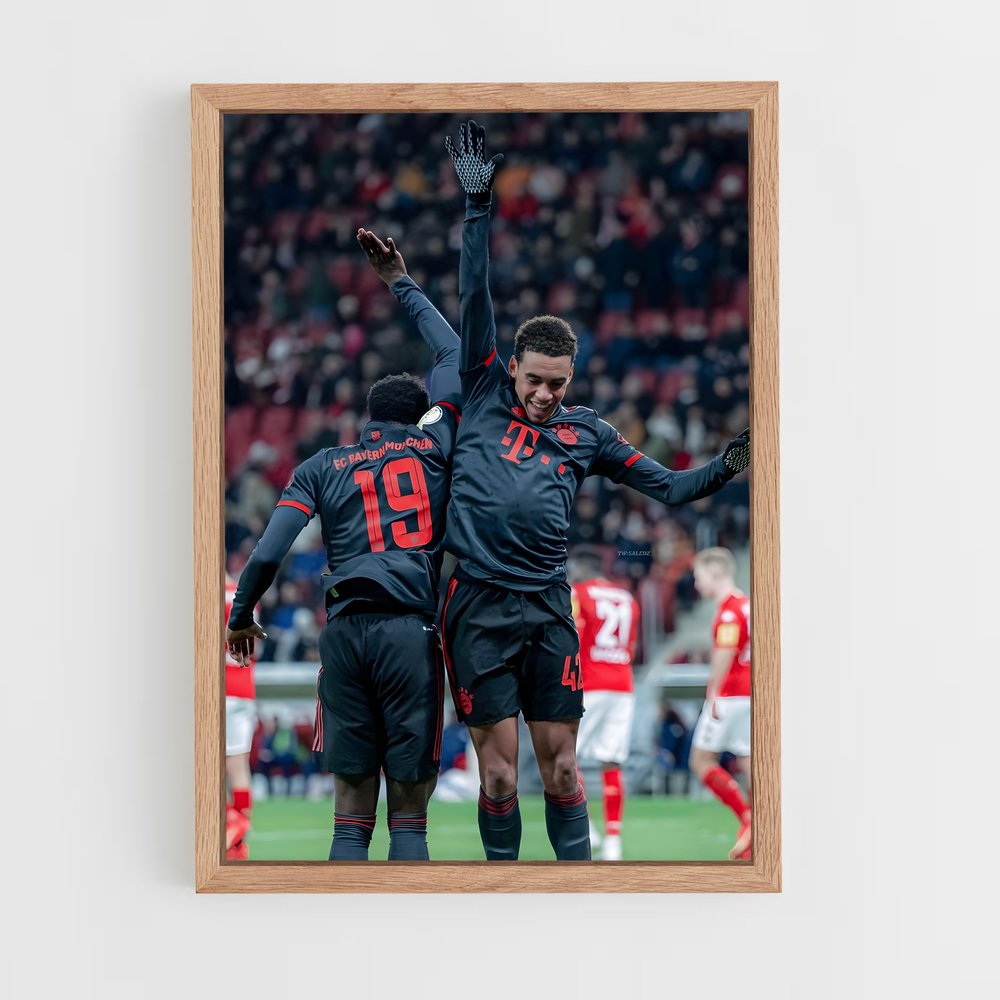 fc-bayern-munich-3 cadre Bois clair