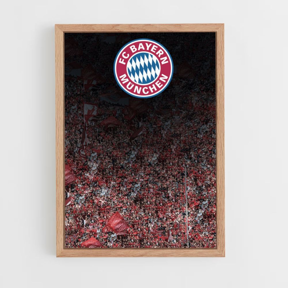 Póster Estadio del Bayern de Múnich