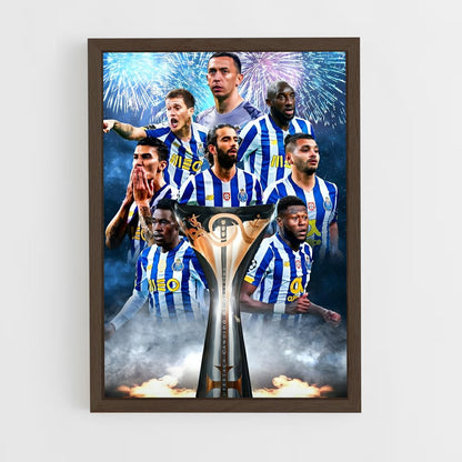 fc-porto-14 cadre Bois foncé