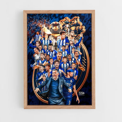 fc-porto-8 cadre Bois clair