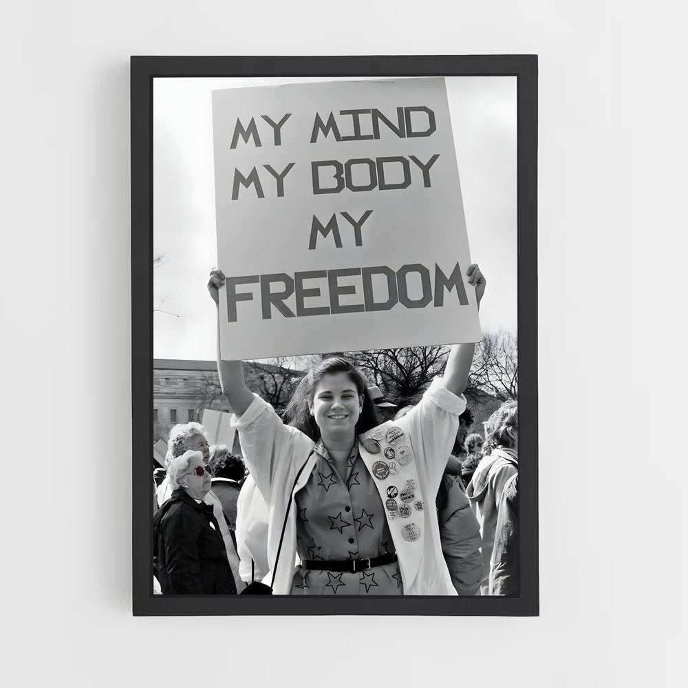 feminist-6 cadre Noir