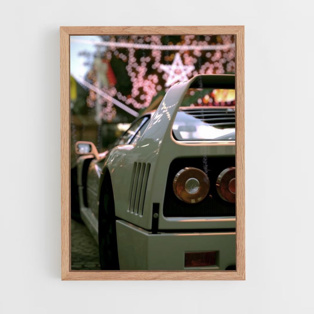 Póster Ferrari F40