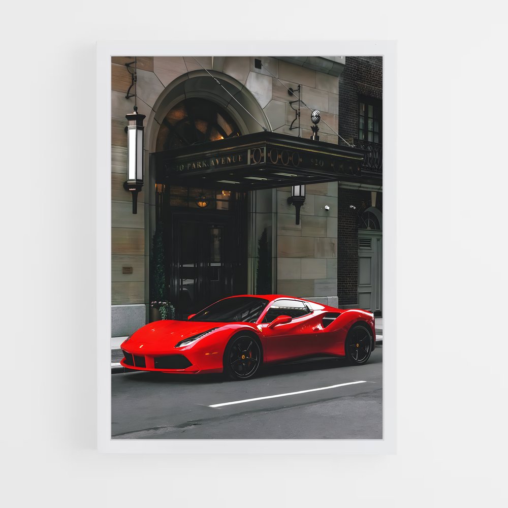 ferrari-7 cadre Blanc