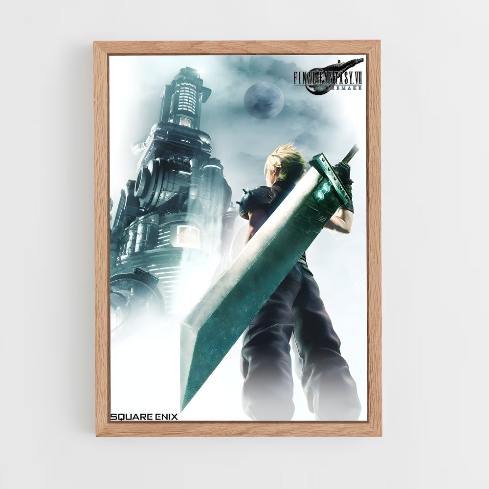 final-fantasy-4 cadre Bois clair