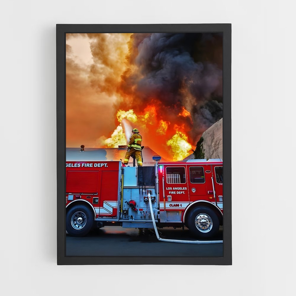 fireman-5 cadre Noir