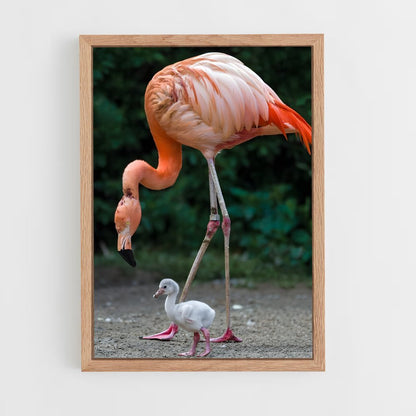 flamingo-1 cadre Bois clair