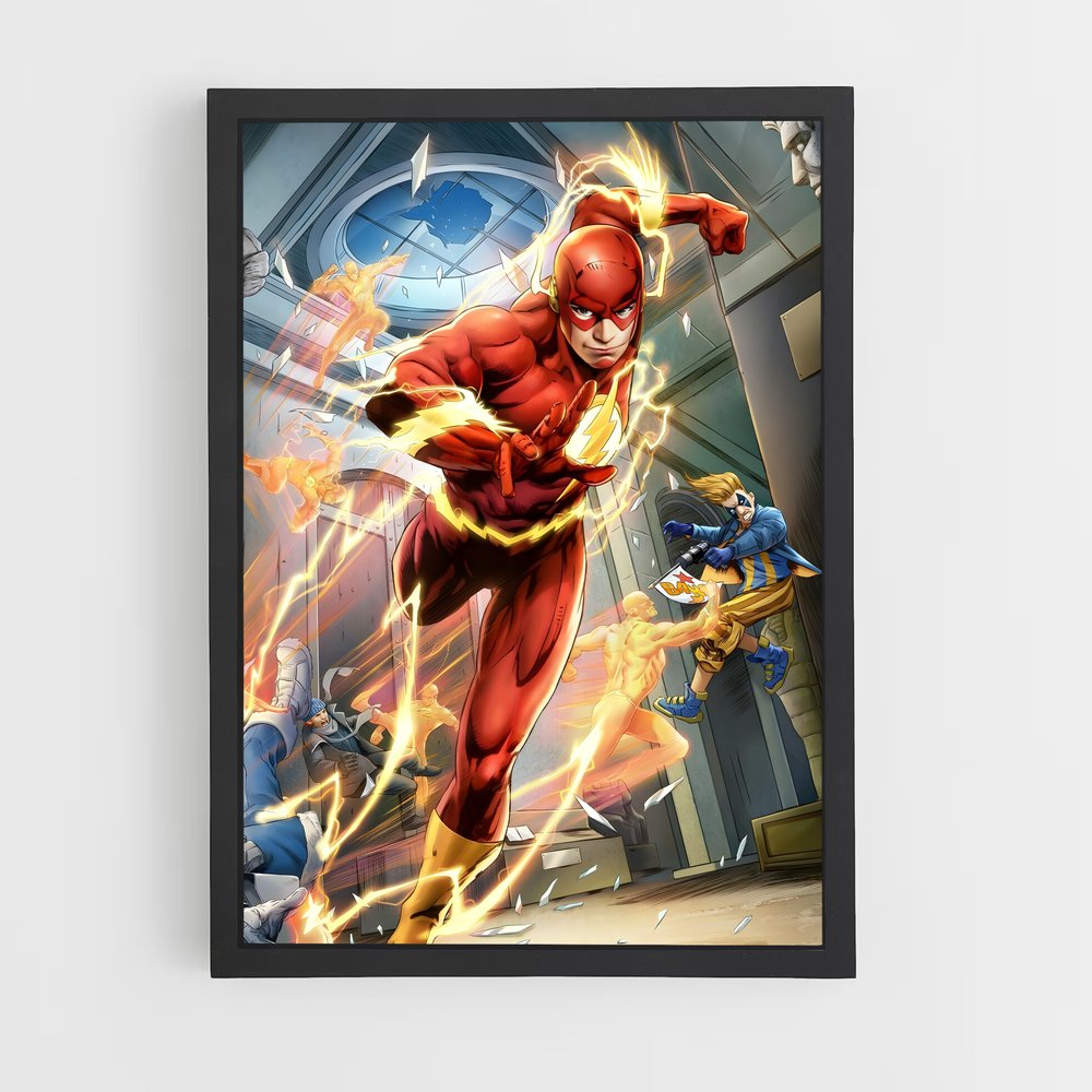 flash-1 cadre Noir