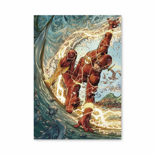 Póster Flash Surf