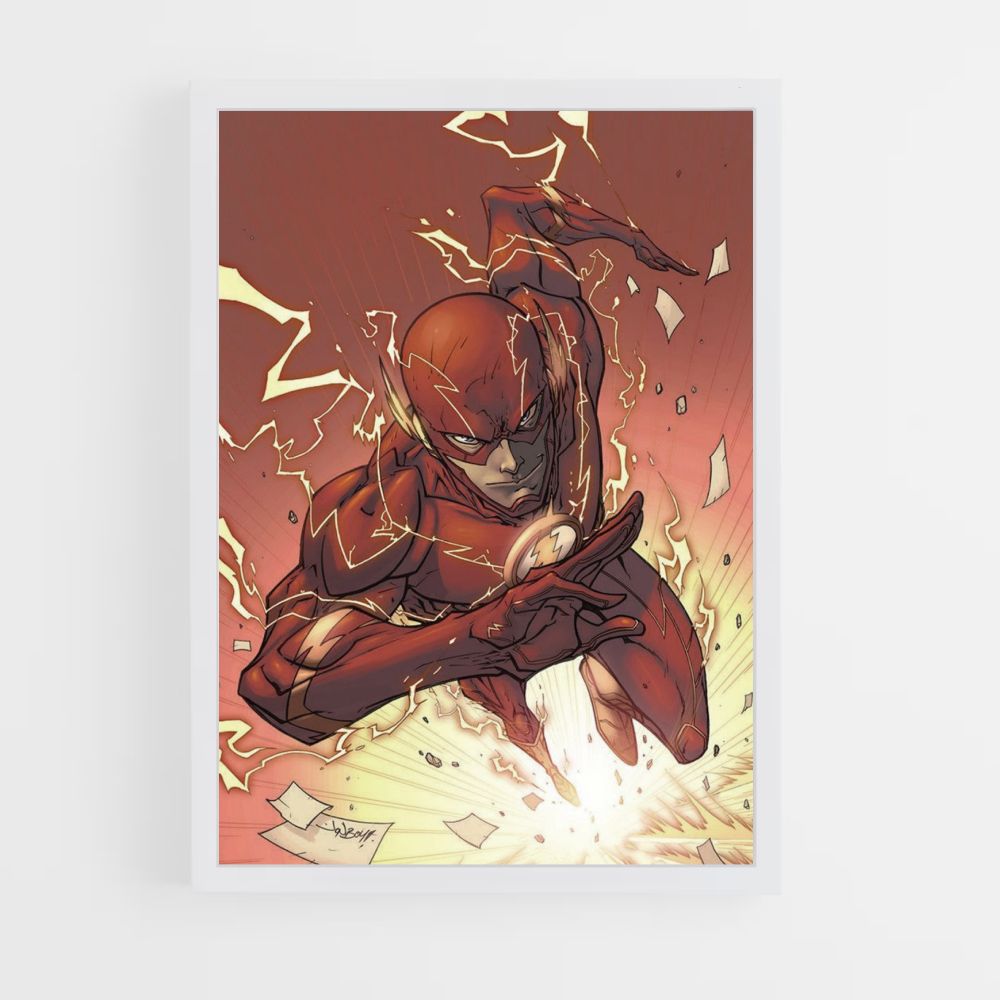 Velocidad de flash del póster