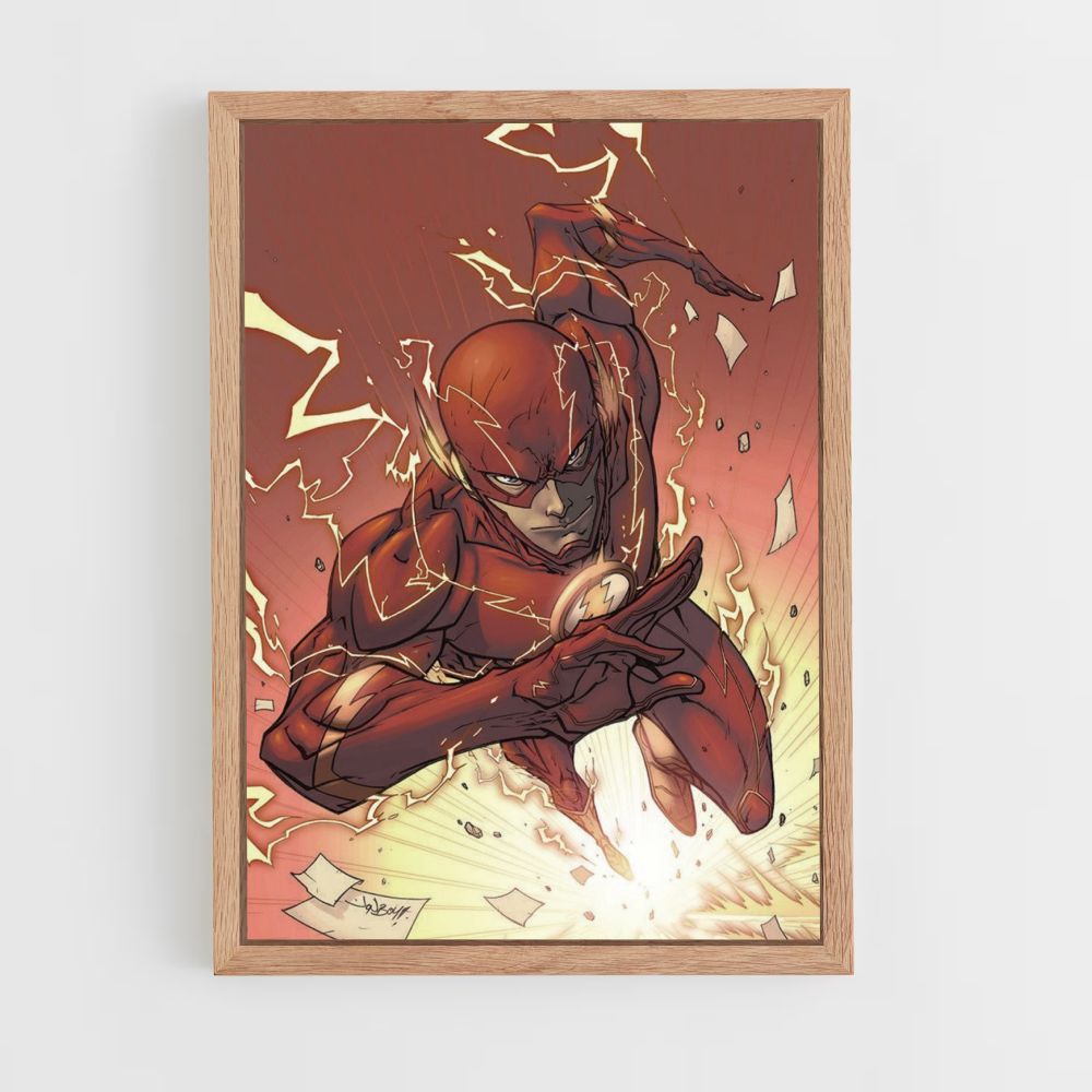 Velocidad de flash del póster