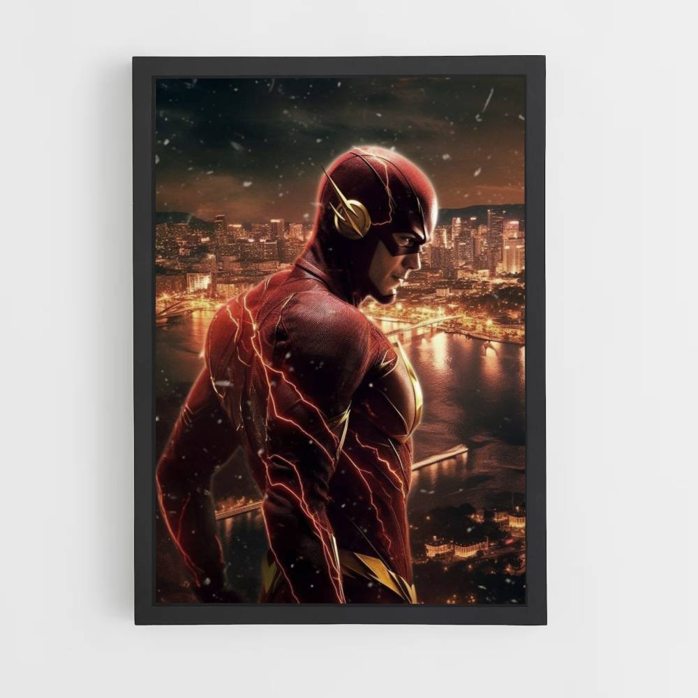 Póster Superhéroe Flash