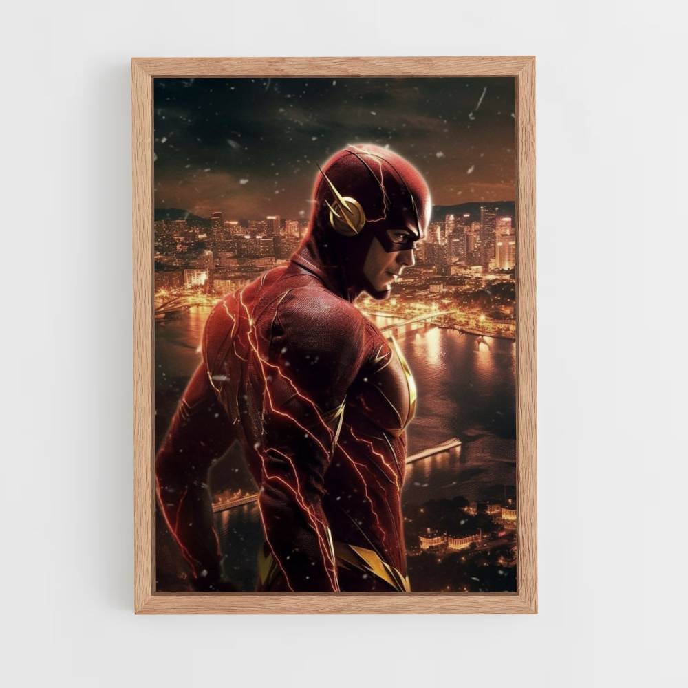 Póster Superhéroe Flash