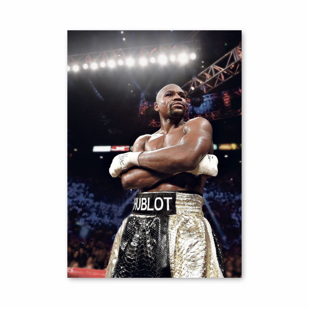 Póster Floyd Mayweather Hublot