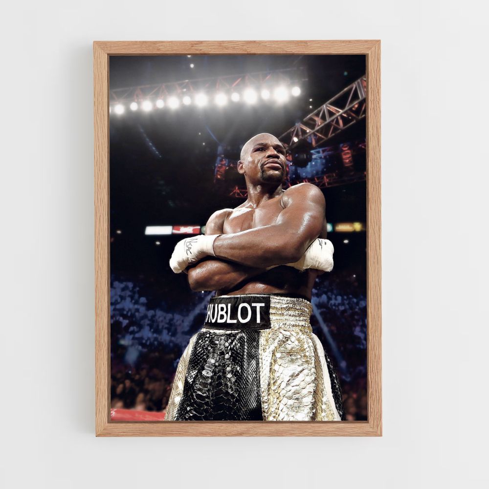 Póster Floyd Mayweather Hublot