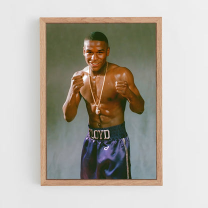 floyd-mayweather-5 cadre Bois clair