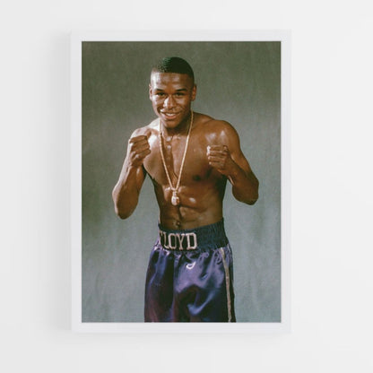 Póster Floyd Mayweather joven