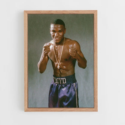 Póster Floyd Mayweather joven