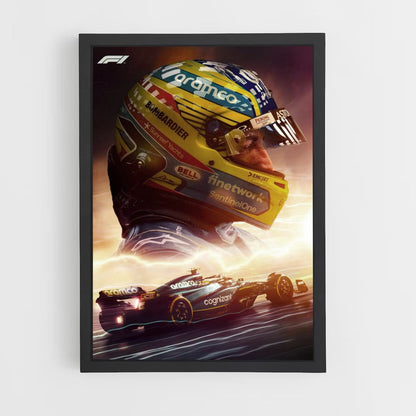 Cartel Fernando Alonso