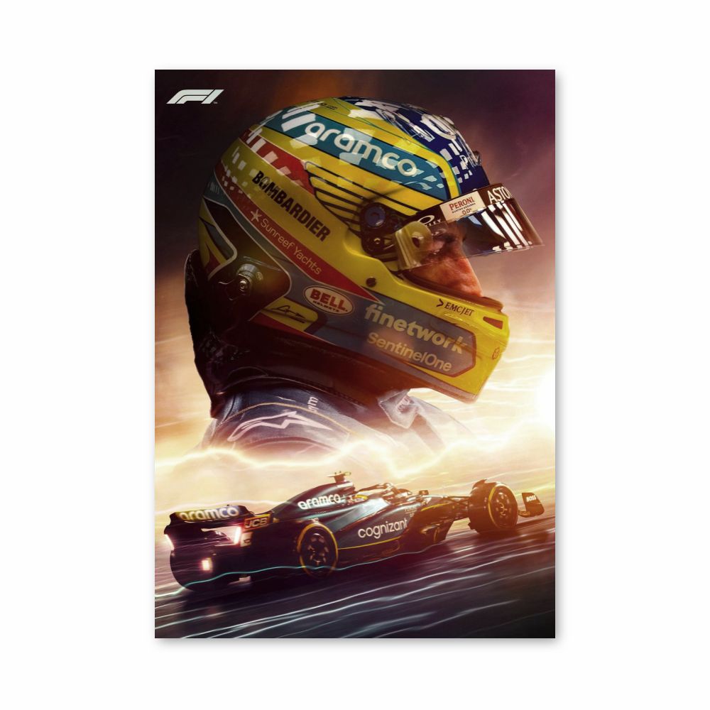 Cartel Fernando Alonso