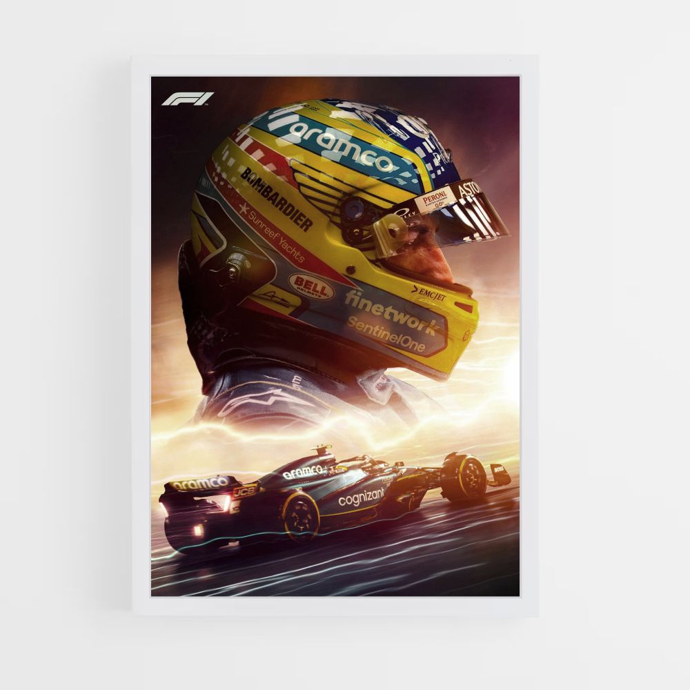 Cartel Fernando Alonso