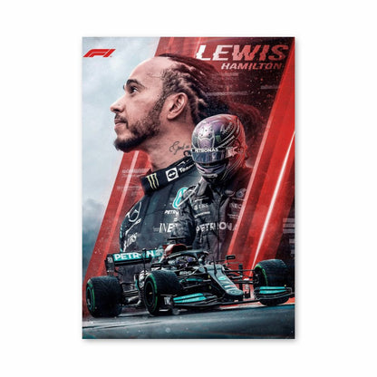 Póster Lewis Hamilton