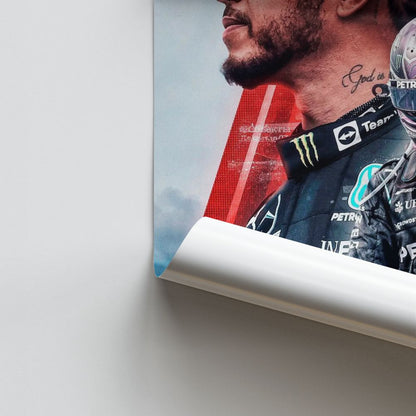 Póster Lewis Hamilton