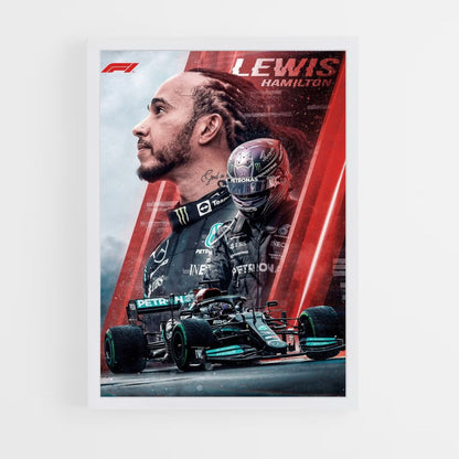 Póster Lewis Hamilton