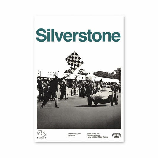 Póster Silverstone