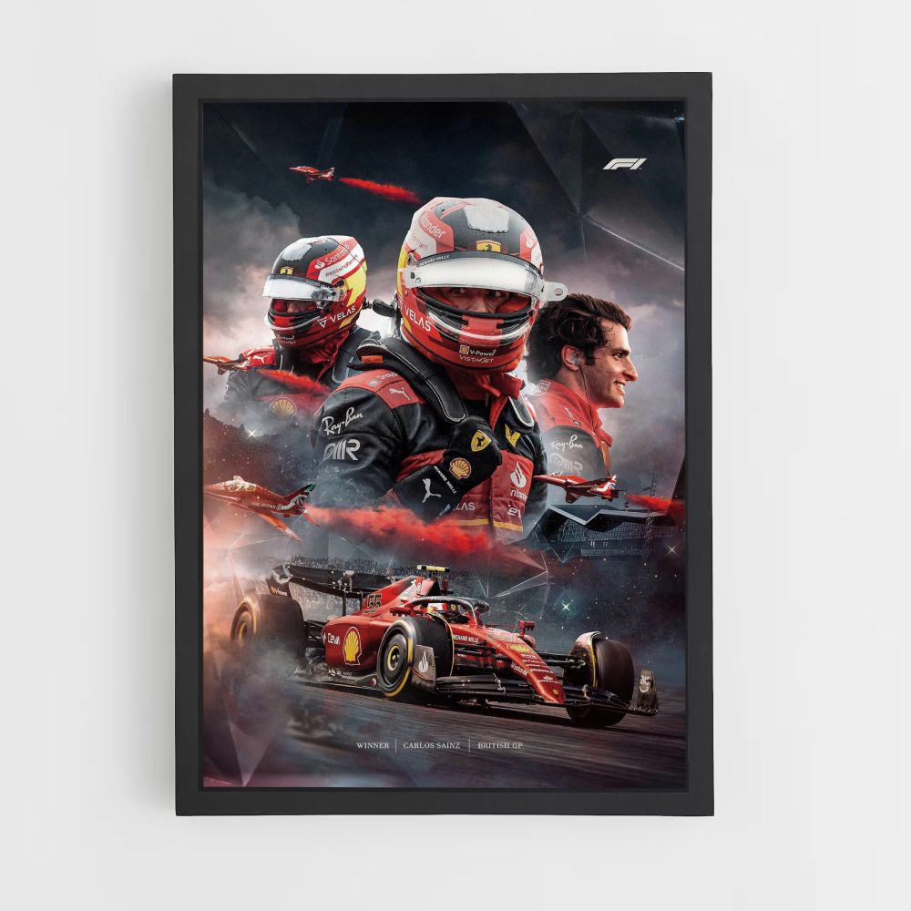 Cartel Carlos Sainz