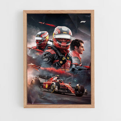 Cartel Carlos Sainz