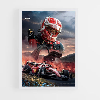 Póster Charles Leclerc