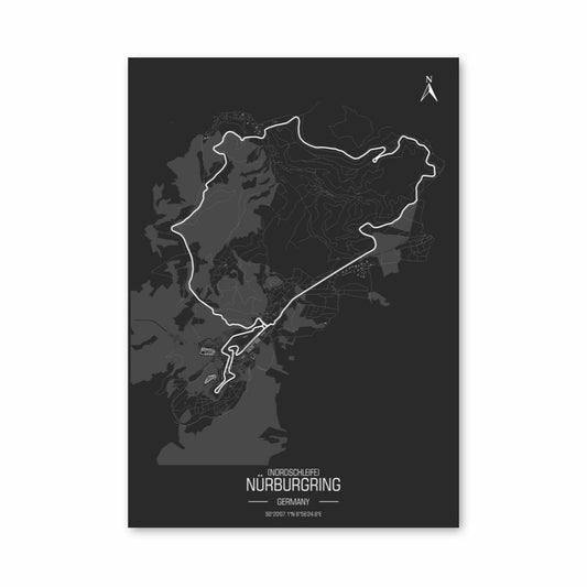 Póster Nürburgring