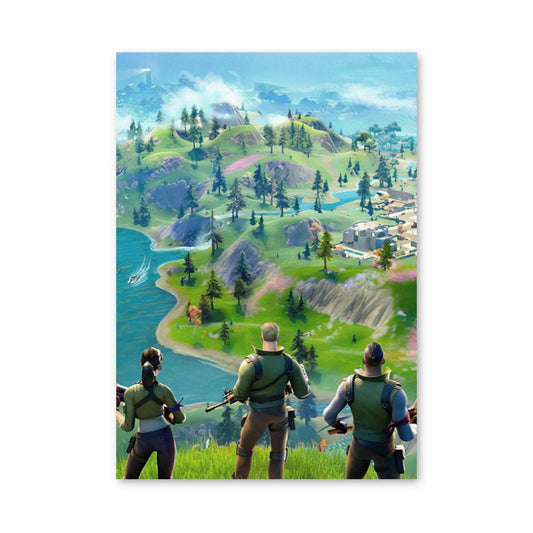 Póster Equipo Fortnite