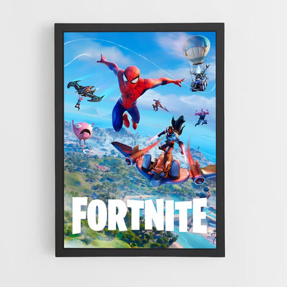 fortnite-3 cadre Noir