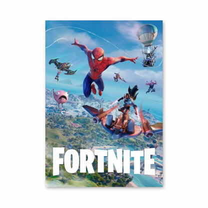 Hombre Araña Fortnite Póster