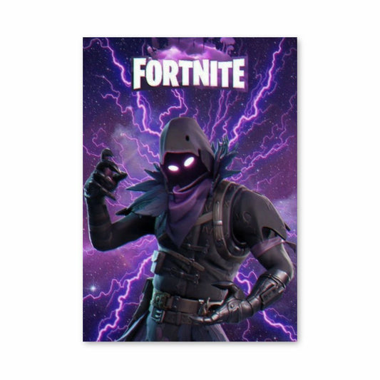 Póster Rayos Fortnite