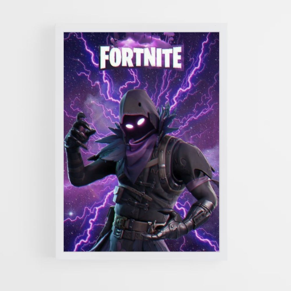 Póster Rayos Fortnite