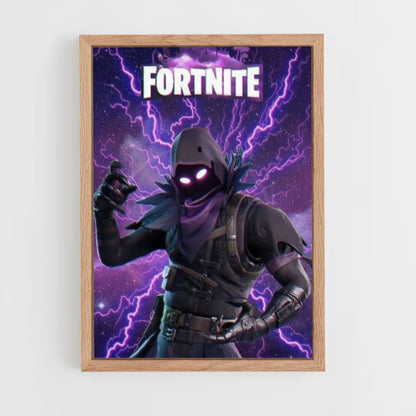 Póster Rayos Fortnite