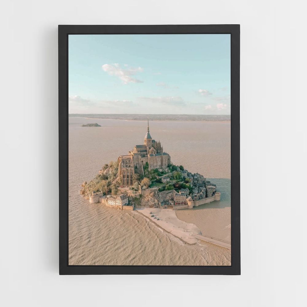 Póster Monte St Michel