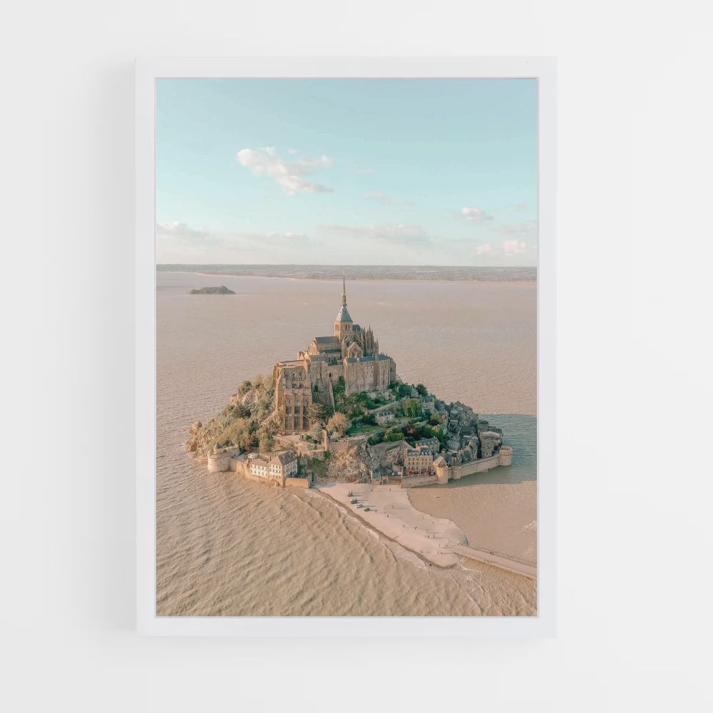 Póster Monte St Michel